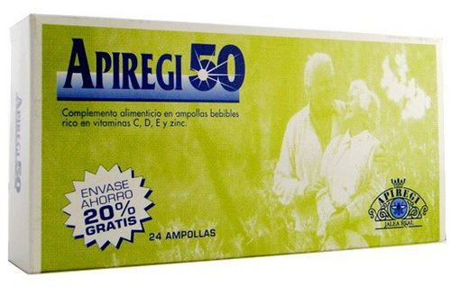 Apiregi-50 J.real 1000Mg. 24Amp