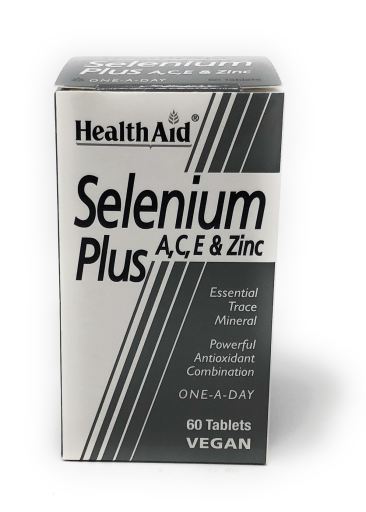 Selenium Plus Witaminy A, C, E i Cynk 60 tabletek