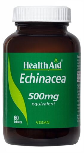 Echinacea 500 mg pochodząca z dzikich ziół 60 tabletek