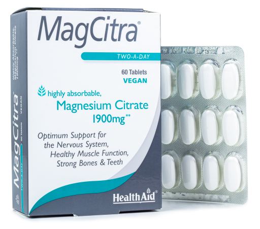 MagCitra Cytrynian Magnezu 60 tabletek