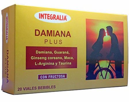 Fiolki Damiana Plus 20