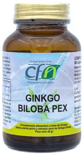 Ginkgo Biloba Pex 60 kaps