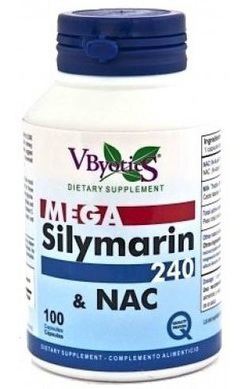 Mega sylimaryna 240 mg + Nac 100 kapsułek