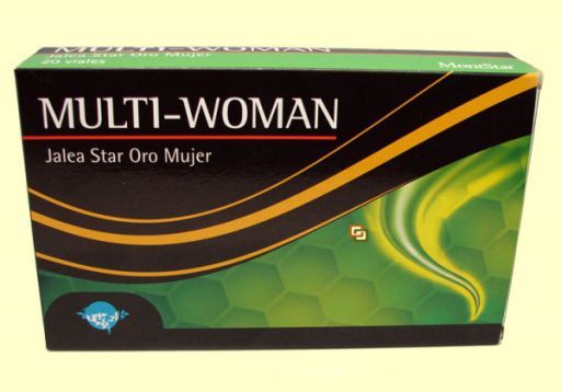 20 fiolek Jelly Star Gold Multi Woman