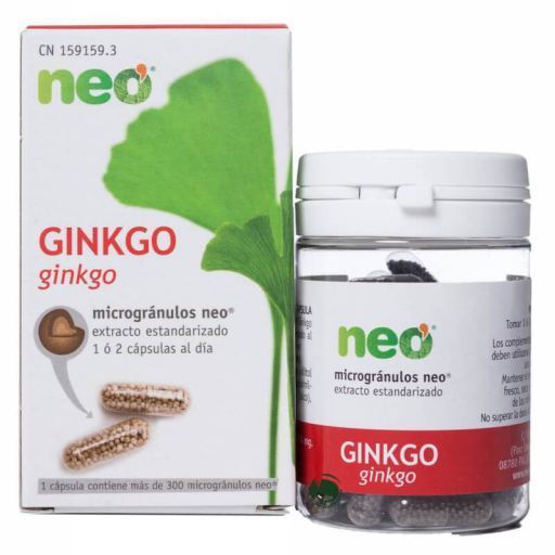 Mikrogranulki Ginkgo Biloba 45 Kapsułek