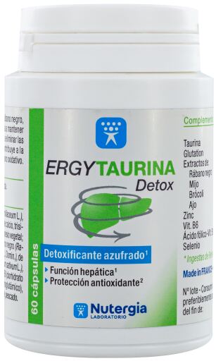 Ergytauryna Detox 60 Kapsułek