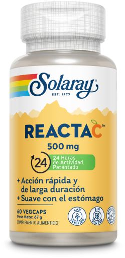 Reacta C Ester C 500 mg 60 kapsułek warzywnych