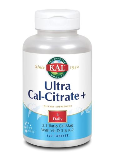 Ultra Cal cytrynian + 120 tabletek