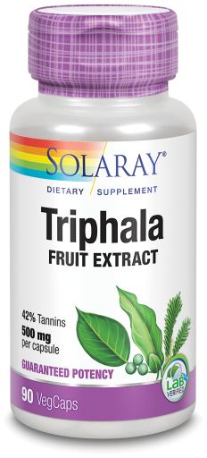 Triphala 500 mg 90 kapsułek warzywnych