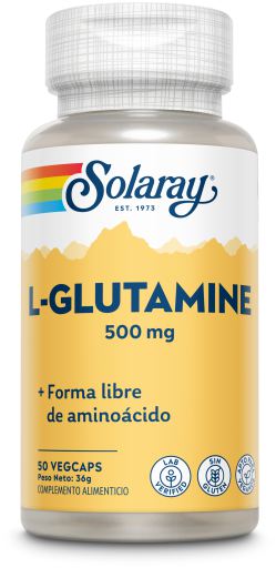 L-glutamina 500 mg 50 kapsułek