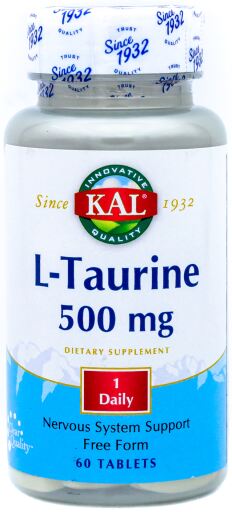 L-Tauryna 500 mg 60 Kapsułek