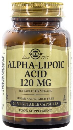 Acido Alfa Lipoico 120 mg 60 kapsułek