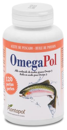 Omegapol olej z łososia 500 mg. 120 kapsułek