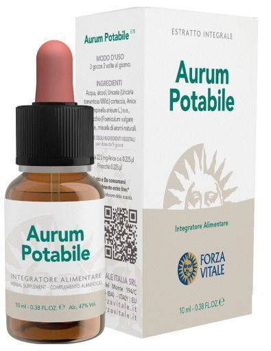 Spagyric Metal Aurum Potable Gold 10 ml