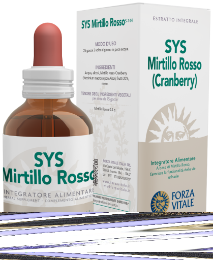 Sys Mirtillo Rosso Żurawina 50 ml