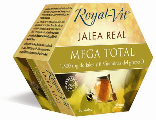 Royal Vit Mega Total 1500 mg 20 fiolek