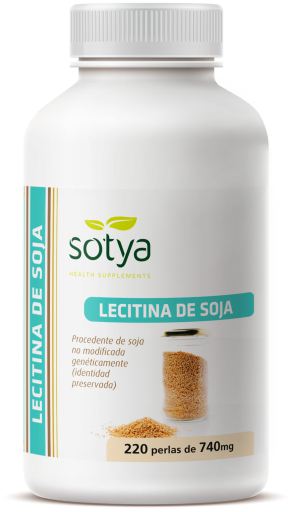 Lecytyna sojowa 220 pereł 740 mg