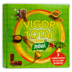 Total Vigor grupuje 5 suplementów 20 fiolek