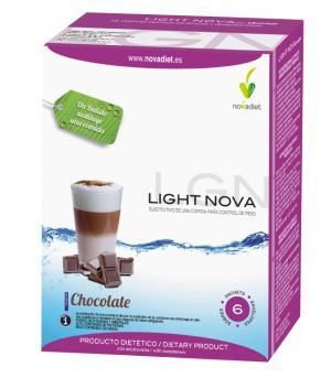 Batido Light Nova Chocolate 35 gr 6 kopert