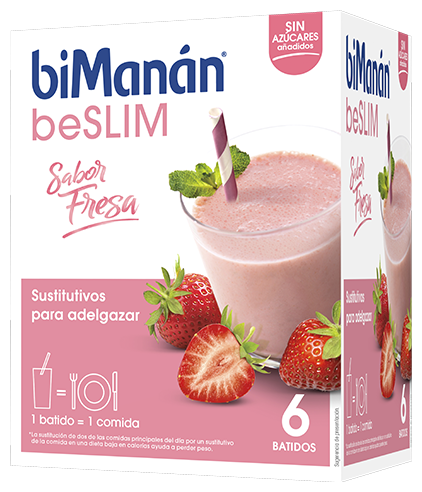 beSlim Strawberry Flavour Shake 6 sztuk