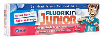 Kin Fluor Junior Gel Strawberry 75Ml