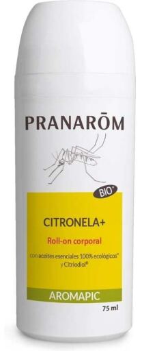 Citronella+ Bio Roll-On do ciała 75 ml