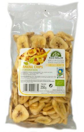 Chipsy Bananowe Eco 250 gr