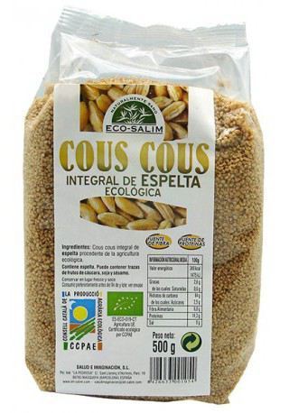 Pełnoziarnisty Cus Cus Eco 500 gr