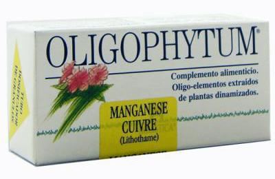 Oligophytum manganowo-miedziowe (H17 Mcu) Litotama 100 mikrotabletek