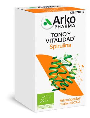 Arkocápsulas® Spirulina Bio 45 kapsułek