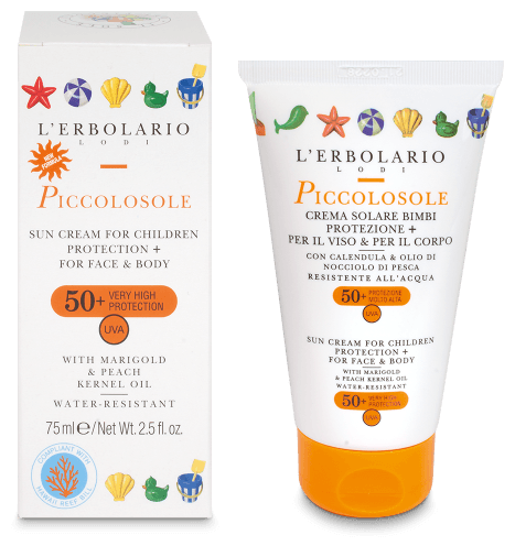 Piccolosole Dziecięcy Krem Do Opalania SPF 50+ 75 ml