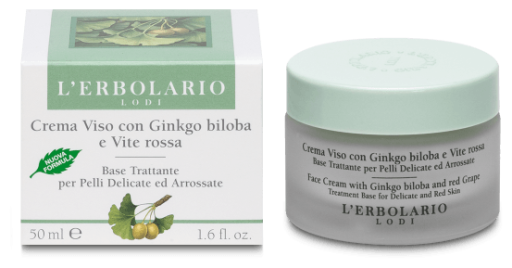 Krem do Twarzy z Ginkgo Biloba i Czerwonym Winogronem 50 ml