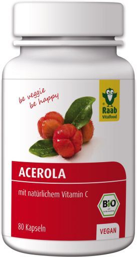 Acerola Bio 80 Kapsułek 500 mg