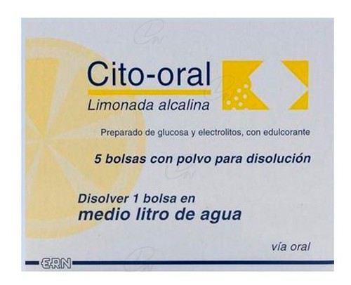 Cito Doustna Lemoniada Alkaliczna 5 Saszetek