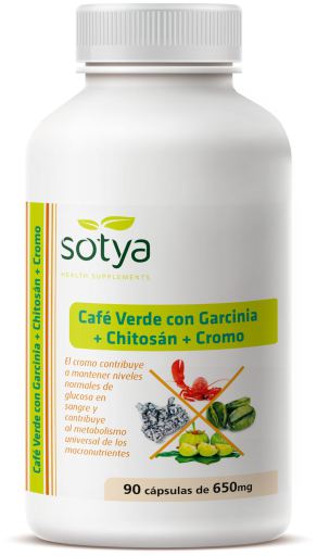 Green Coffee + Garcinia 650mg 90 kapsułek