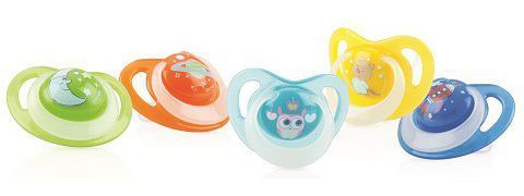 Pacifier Orthodontic Teat Silicone Shines in the dark 