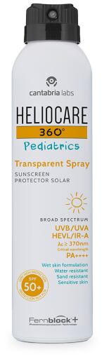 Transparentny spray 360° dla dzieci SPF 50+ 200 ml