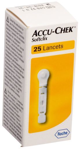 Accu Chek Softclix 25 Lancetów