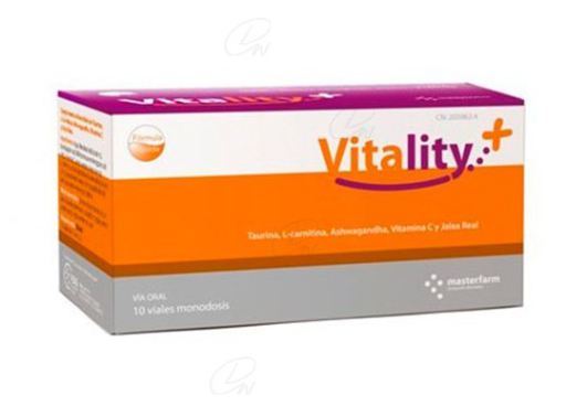 Vitality 10 Fiolka do picia 15 ml