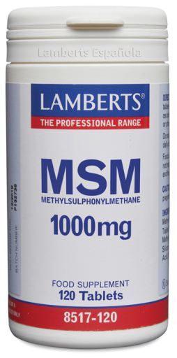 MSM naturalne źródło 1000 mg 120 tabletek