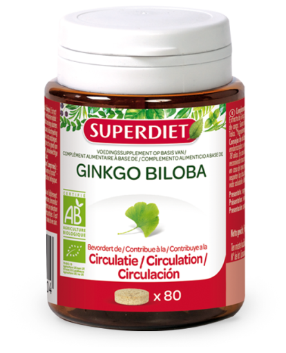 Ginkgo Biloba Bio 80 kapsułek