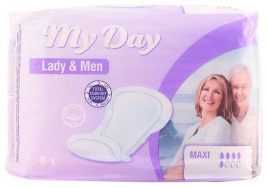 Lady &amp; Man Maxi Incontinence Kompresuje 8 ud