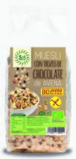 Organiczne bezglutenowe musli owsiane czekoladowe 425 gr