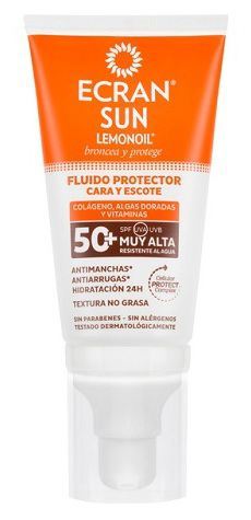 Sunnique Słoneczny Fluid do Twarzy Krem SPF 50+ 50 ml