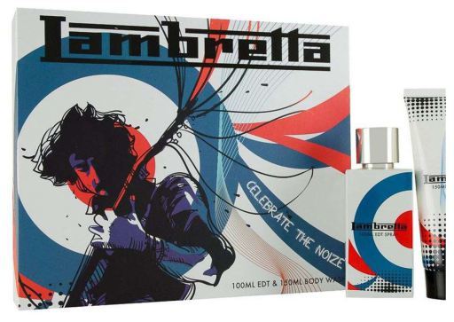 Lambretta Woda toaletowa Celebrate The Noize 100 ml Spray + płyn do mycia ciała 150 ml