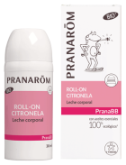 PranaBB Organiczne mleczko do ciała Citronella w kulce 30 ml