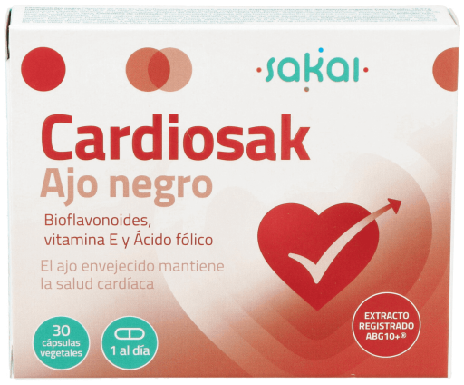 Cardiosak Czarny Czosnek 30 Kapsułek