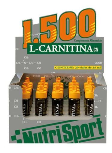 Truskawkowa L-Karnityna 1500mg 20 Ampułek