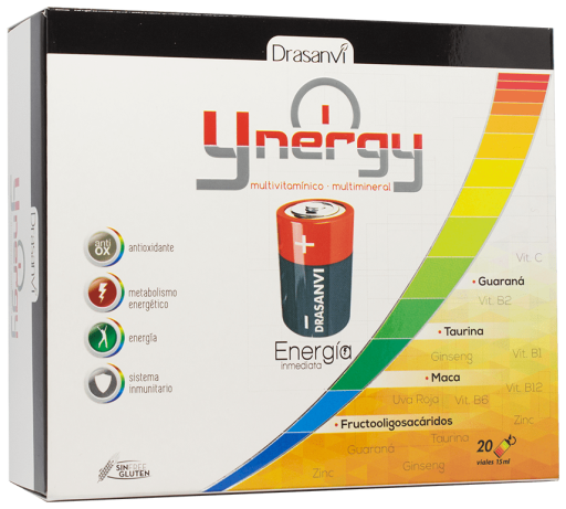 Ynergy Immediate Energy 20 x 15ml Fiolki