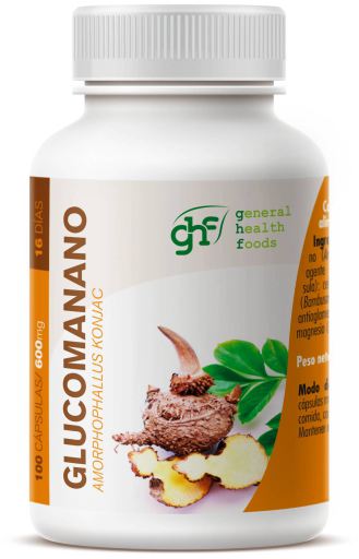 Glukomannan 100 kapsułek 600 mg